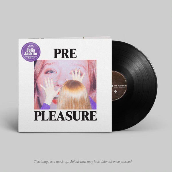 Julia Jacklin Pre Pleasure vinyl LP, abstract pastel cover, indie rock album