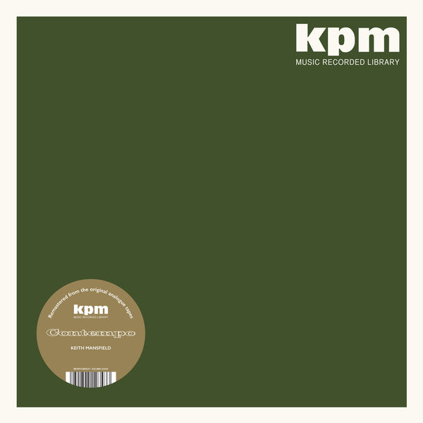 Keith Mansfield ‎– Contempo, KPM Music, Vinyl LP