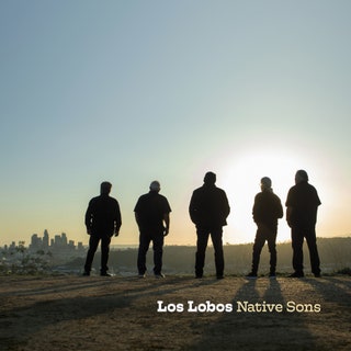 sleeve art of Native Sons 2x clear vinyl LP by Los Lobos