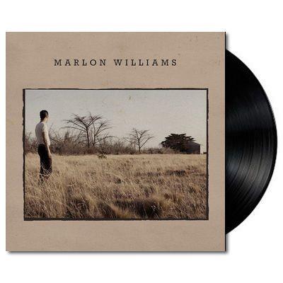 Marlon Williams - Self-Titled album vinyl LP with a landscape photo in the background.
