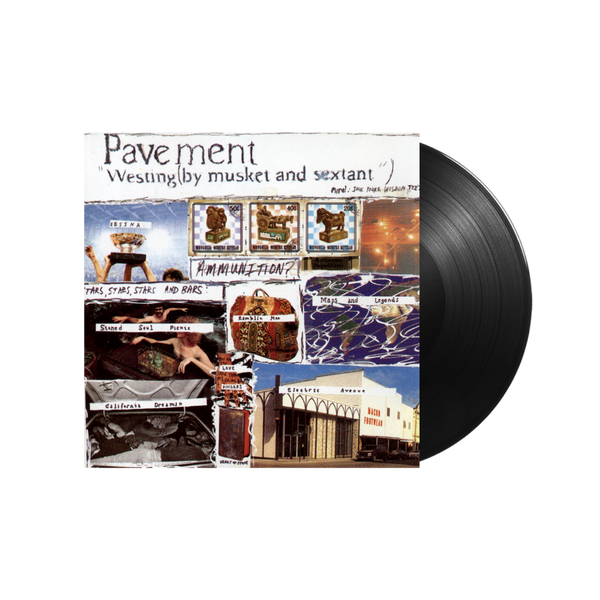 Pavement Westing vinyl LP, minimalist black cover, indie rock rarities album