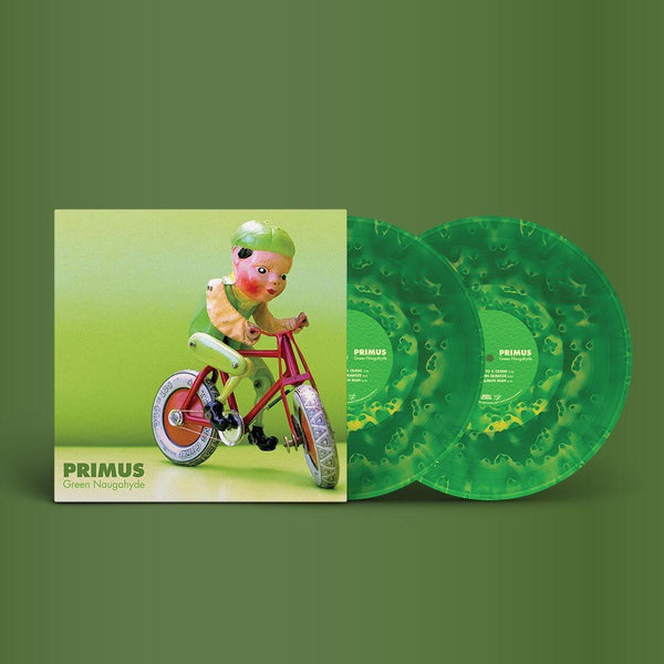Primus - Green Naugahyde, 2x Green Vinyl LP