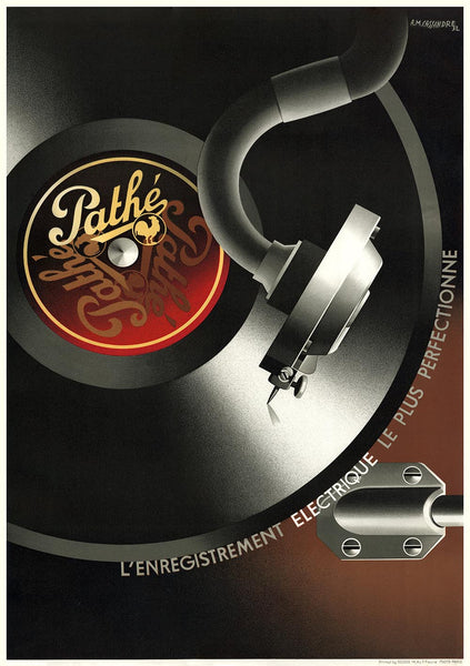 Cassandre, 1932 - Pathe Grammophone.