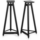 image of black Solidsteel SS-7 tripod speaker stands