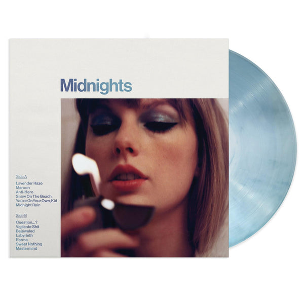 Taylor Swift ‎– Midnights, Moonstone Blue Vinyl LP